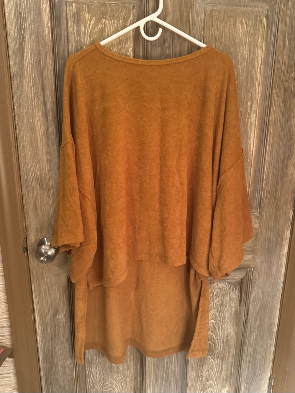 Free People Women's Oversized Tunic Top in Rust